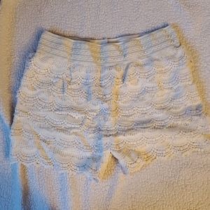 Brand new crocheted shorts
